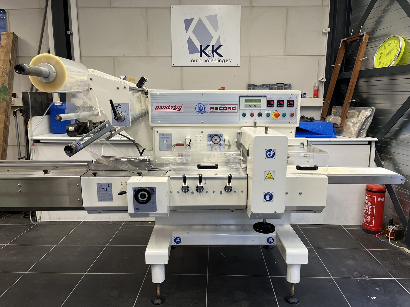 Record flowpacker verpakkingsmachine