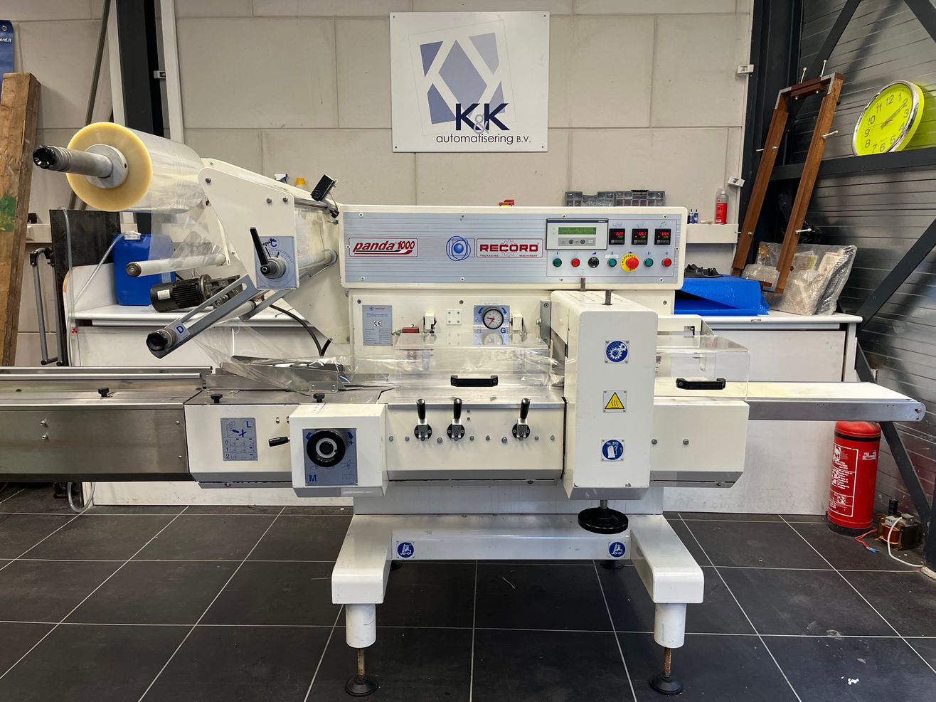Record Panda 1000 flowpacker verpakkingsmachine